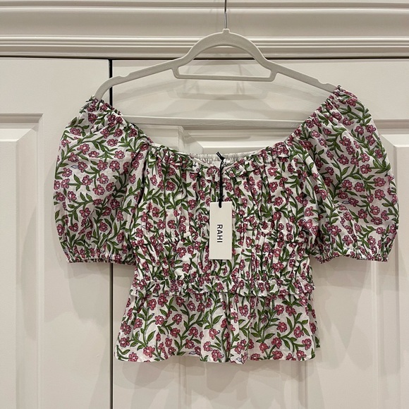 Rahi Tops - Rahi Floral Cotton Top